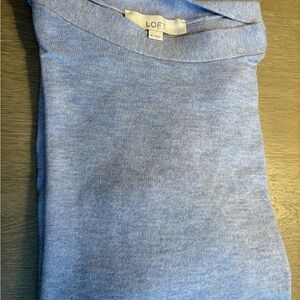 Loft Light blue women’s pullover.